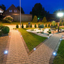 V-TAC in the Ground Built-in stainless steel frame, compatible with GU10 bulbs, IP65, black, V-TAC, max 35W