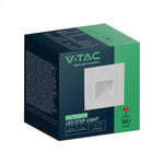 3W(180Lm) LED trepikoda, V-TAC, kandiline, valge, IP65, soe valge valgus 3000K