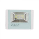 16W(1050Lm) LED floodlight with solar cell, V-TAC, IP65, white, cold white 6400K