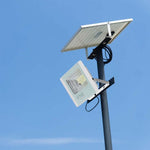 20W(1650Lm) LED spotlight with solar battery, V-TAC, IP65, white, neutral white light 4000K