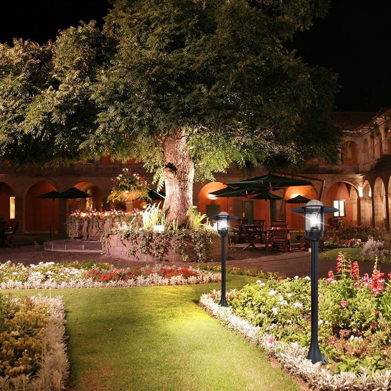 V-TAC aialampide raam 1xE27 LED-pirniga (pirn ei kuulu komplekti), vertikaalne, must, IP44