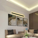 16W(2035Lm) LED linear facade light with built-in LED, V-TC, IP65, 1010*60*50mm, anthracite color, warm white light 3000K