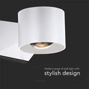 5W(500Lm) LED-esitulestik integreeritud LED-iga, V-TAC, IP65, valge, neutraalne valge 4000K