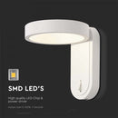 5W(600Lm) LED facade light with built-in LED, V-TAC, IP65, white, 3000+4000K