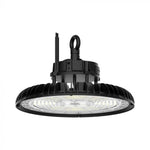 200W(27000Lm) 160Lm)W LED UFO noliktavas gaismeklis 3IN1, IP65, IK08, melns, garantija 5 gadi, D(2021)