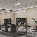 40W(3400Lm) LED V-TAC SAMSUNG lineaarne valgusti, IP20, must, 3IN1