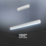 40W(3400Lm) LED V-TAC SAMSUNG lineaarne valgusti, IP20, must, 3IN1