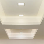 12W(1320Lm) LED CREE panelis iebūv., balts, kvadrāts, 170x170x28,4mm, iebūv. izm 130mm, IP20, V-TAC, 3IN1