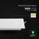 12W(1320Lm) LED CREE CHIP panelis, IP20, V-TAC, 3IN1