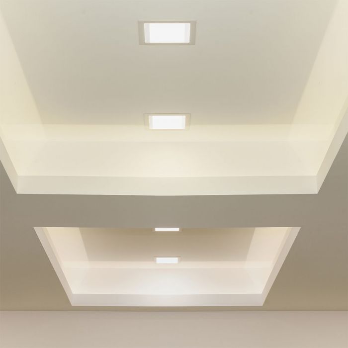 24W(2640Lm) LED paneel süvistatav ruut, IP20, V-TAC SAMSUNG, valge, neutraalne valge valgus 4000K