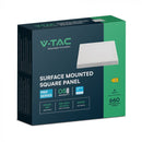 24W (2640Lm) LED-paneel, IP20, V-TAC SAMSUNG, valge, 6500K külmvalge valgus