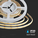 Cena par 1m_18W(1135Lm/m)  24V 560 LED COB lente,8mm, V-TAC, IP20 ūdensnedroša, 3IN1