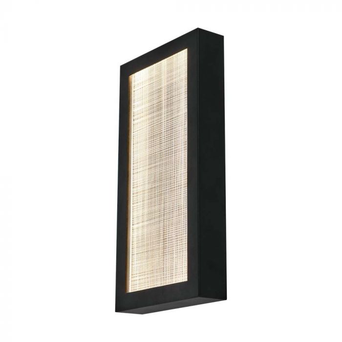 20W(2300Lm) LED Facade light, V-TAC, IP65, black, warm white light 3000K