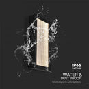 Фасадный светодиодный светильник 20W(2300Lm), V-TAC, IP65, черный, теплый белый свет 3000K