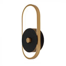 15W(1650Lm) LED fasādes gaismeklis, V-TAC, IP54, Melns + antīkais misiņš, silti balta gaisma 3000K