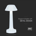 1W(40Lm) LED-bordslampa, V-TAC, IP20, vit, 3IN1
