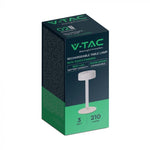 3W(210Lm) LED-bordslampa, V-TAC, IP20, vit, 3IN1