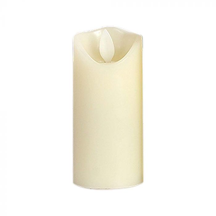 LED candle-shaped table lamp, 53x110MM 2xAA battery, warm white light 2700K