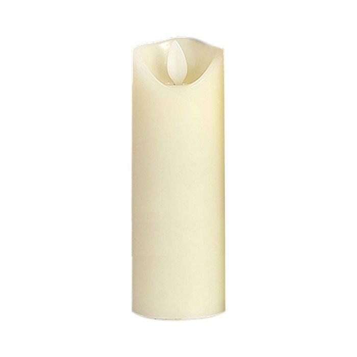 LED candle-shaped table lamp, 53x150MM 2xAA battery, warm white light 2700K