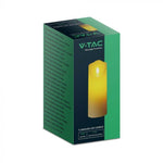 LED-ljusformad bordslampa, 53x150MM 2xAA batteri, varmvitt ljus 2700K