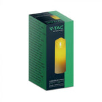 LED-ljusformad bordslampa, 53x175MM 2xAA batteri, varmvitt ljus 2700K
