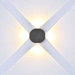 4W(390Lm) COB LED Facade Luminaire, V-TAC, IP54, black, neutral white 4000K