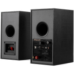 Klipsch Reference R-41PM aktīvie plaukta skaļruņi, 2.0, 70 W, Bluetooth, USB-B, optiskā un RCA ieeja, melni, 2 gab.