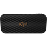 Klipsch Nashville portatīvais Bluetooth skaļrunis, 20 W, Bluetooth 5.3, IP67, līdz 24 h darbība, USB-C, 360° skaņa, melns