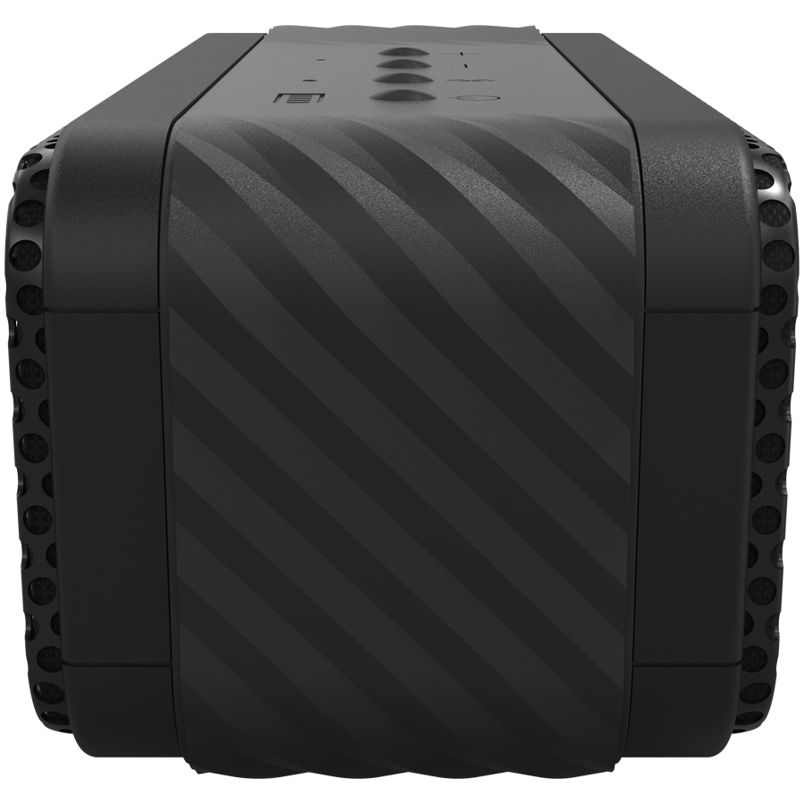 Klipsch Nashville portatīvais Bluetooth skaļrunis, 20 W, Bluetooth 5.3, IP67, līdz 24 h darbība, USB-C, 360° skaņa, melns