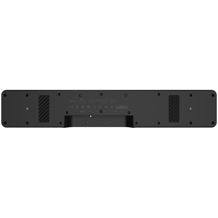 Klipsch Flexus Core 100 2.1 kanālu skaņas josla ar Dolby Atmos, 100 W, Bluetooth, HDMI eARC, USB-C, optisko ieeju, melna