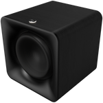 Klipsch Flexus Sub 100 bezvadu zemfrekvences skaļrunis, 254 mm, 160 W, 26–250 Hz, Flexus Transport, RCA, melns