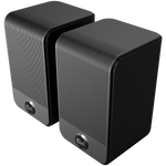 Klipsch Flexus SURR 100 bezvadu telpiskās skaņas skaļruņi Flexus Core skaņas joslām, 50 W, Dolby Atmos, melni, 2 gab.