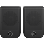 Klipsch Flexus SURR 100 bezvadu telpiskās skaņas skaļruņi Flexus Core skaņas joslām, 50 W, Dolby Atmos, melni, 2 gab.