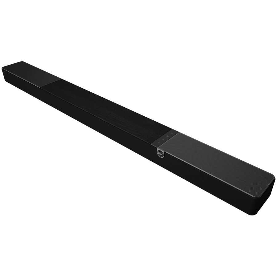 Klipsch Flexus Core 300 5.1.2 kanālu skaņas josla ar Dolby Atmos, Dirac Live telpas korekciju, Bluetooth 5.3, HDMI, USB-C, melna