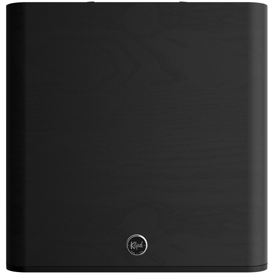 Klipsch Flexus Sub 200 bezvadu zemfrekvences skaļrunis, 305 mm, 26–250 Hz, Flexus Transport 2,4 GHz, RCA/LFE, melns