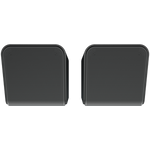 Klipsch Flexus SURR 200 bezvadu Dolby Atmos telpiskās skaņas skaļruņi, 2.0, 2 × 76 mm, Flexus Transport, melni, 2 gab.