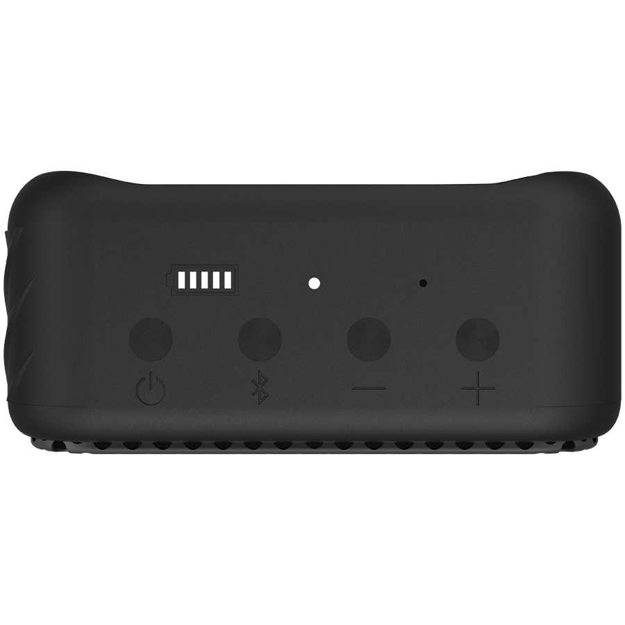 Klipsch Austin portatīvais Bluetooth skaļrunis, 10 W, Bluetooth 5.3, IP67, 12 h akumulators, USB-C, melns