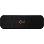 Klipsch Detroit portatīvais Bluetooth skaļrunis, 60 W, Bluetooth 5.3, IP67, līdz 20 h darbība, USB-C, noņemama siksna, melns