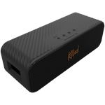Klipsch Detroit portatīvais Bluetooth skaļrunis, 60 W, Bluetooth 5.3, IP67, līdz 20 h darbība, USB-C, noņemama siksna, melns