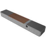 Klipsch Flexus Core 100 2.1 kanālu skaņas josla ar Dolby Atmos, 100 W, Bluetooth, HDMI, USB-C, riekstkoka apdare