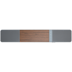 Klipsch Flexus Core 100 2.1 kanālu skaņas josla ar Dolby Atmos, 100 W, Bluetooth, HDMI, USB-C, riekstkoka apdare