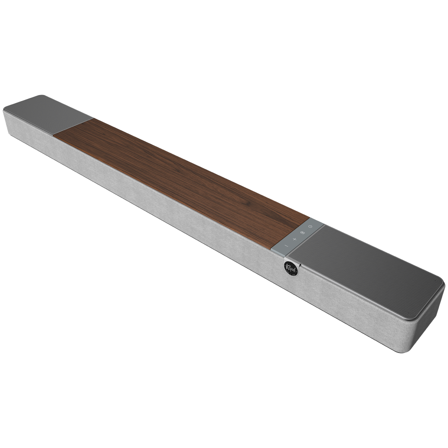 Аудиосистема Klipsch Flexus Core 200 с 3.1.2-канальным звуком, Dolby Atmos, 185 Вт, Bluetooth, HDMI, USB-C, отделка под орех