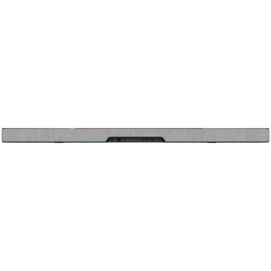Klipsch Flexus Core 300 5.1.2 kanālu skaņas josla ar Dolby Atmos, Dirac Live, 185 W, Bluetooth, HDMI, USB-C, riekstkoka apdare