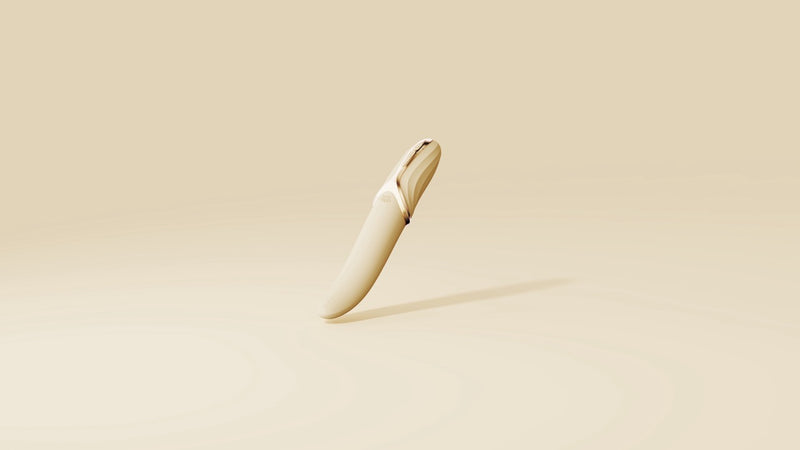 Ivory premium klases masāžas vibrējoša apsildāma ierīce no EVE AURORA kolekcijas,skatīt aprakstu,diskrēta piegāde melnā iepakojumā