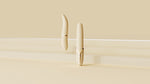 Ivory premium vibrating heated massager from the EVE AURORA collection, see description, discreet delivery in black packaging