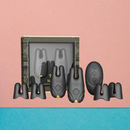 NAVE krūšu masāžas  ierīces komplekts ar pulti un aplikāciju,melnā krāsa,skatīt aprakstu,diskrēta piegāde melnā iepakojumā