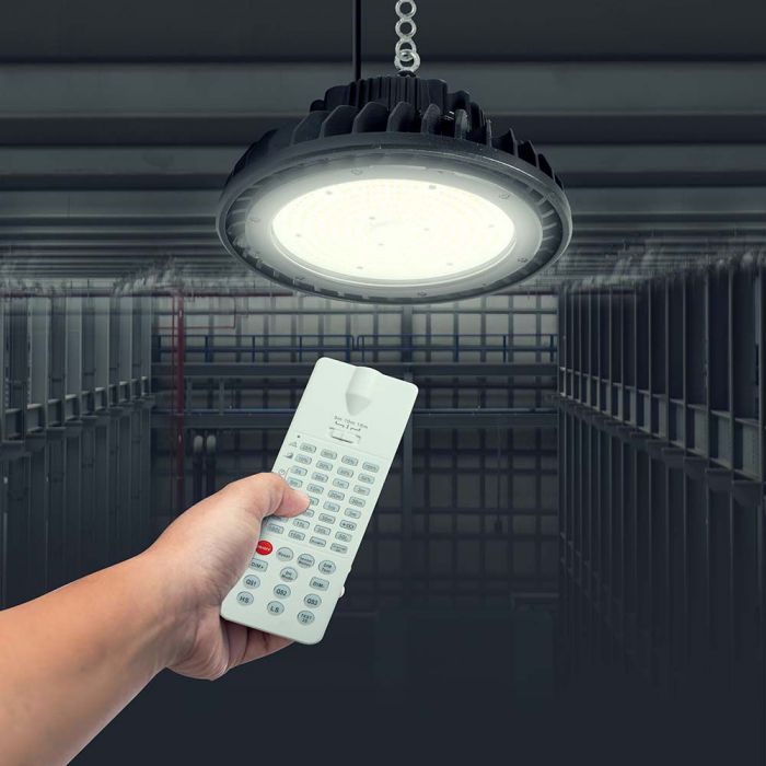Remote control for 200LM/W warehouse luminaires VT-9119, VT-9219, VT-9-151 and VT-9-200