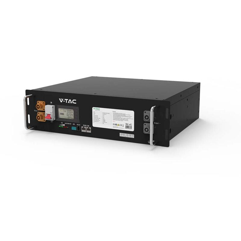 5,12 kw/H VESTWOODS LiFePO4-batteri för hybridväxelriktare, ska byggas in i höljet (ingår ej) 48V-100Ah