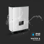 4.6 KW single-phase network inverter. "Sadales Tīkla" verified, registered as V-TAC Exports Limited VT-6605110, available for selection. Ten-year warranty. IP66