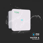 8 KW trefas nätcertifierad (VT-6608310) växelriktare. Tio års garanti. IP66
